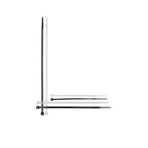 Kabelbinder 4.5 x 190 mm sort 50 stk.