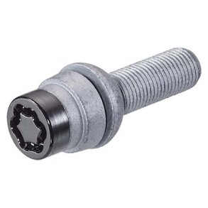 Mcgard lsebolt m14x1.50 kugle sort
