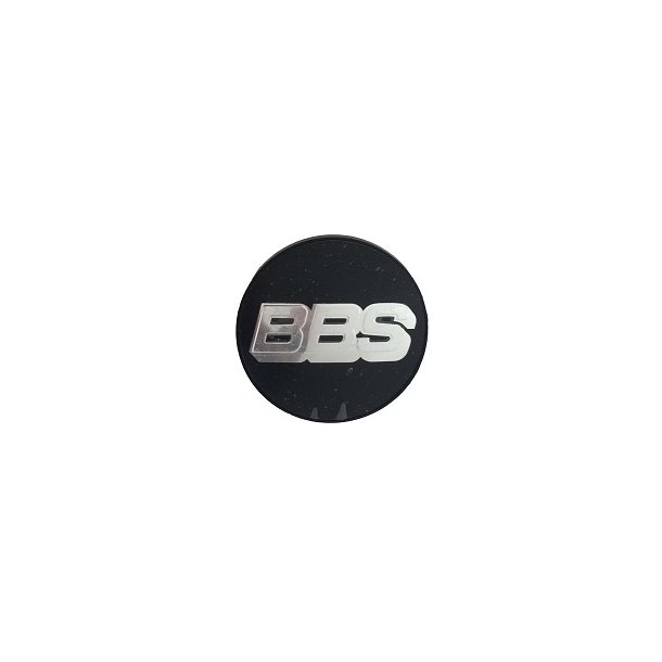 BBS centerkapsel 76,5 slv/sort