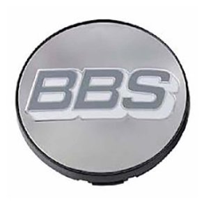 BBS centerkapsel  56,0mm gr/hvid,slv