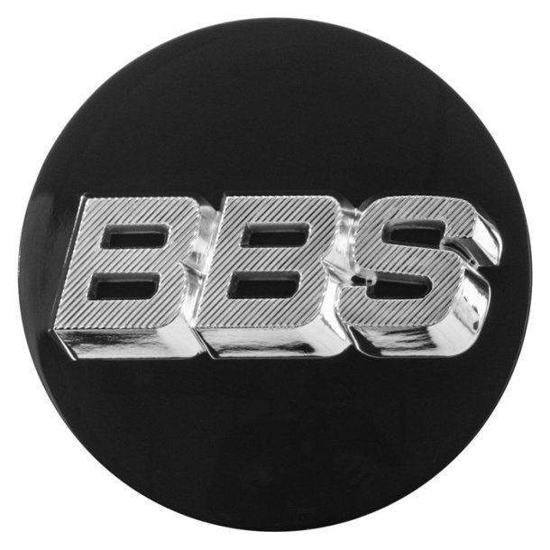 BBS 3D Centerkapsel sort 58071023