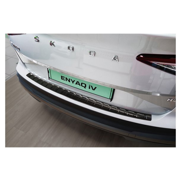 L�ssekantbeskytter Skoda Enyaq IV 2020- Sort