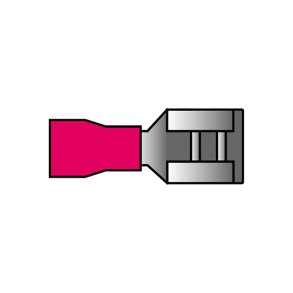 Kabelsko rd hun flad 0,5-1,5mm2 10 stk.