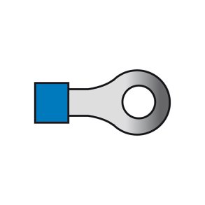 Kabelsko bl ring 5,3mm 1,5-2,5mm2 10 st