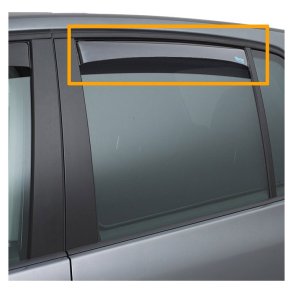 Vindafviser bag Land Rover Defender (L316) 1998-2016
