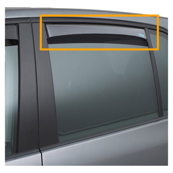Vindafviser bag Land Rover Defender (L316) 1998-2016