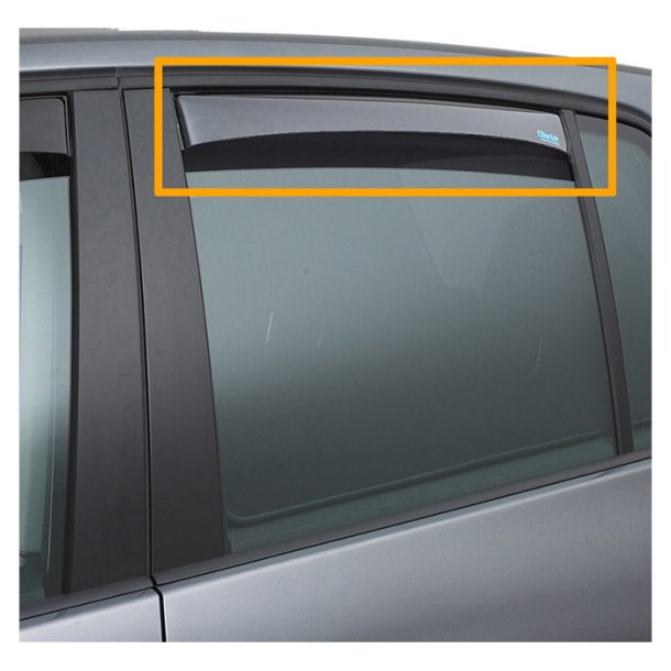 Climair bagvindafviser Subaru Forester (SH) 2008-, 5-dr