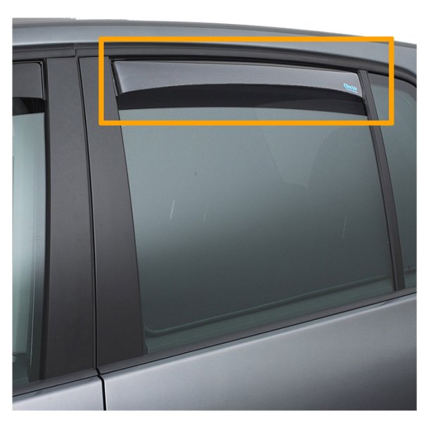 Climair vindafviser bag Suzuki Swift V 2017-