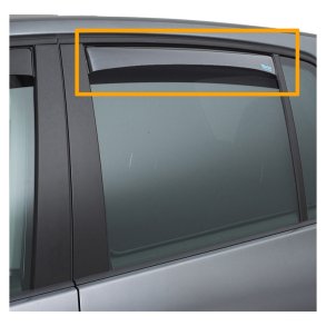 Climair bagvindafviser  Mini Countryman 2017-, 5-dr