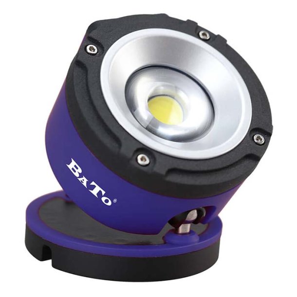 Bato arbejdslampe LED 6W rund 360 drejefod