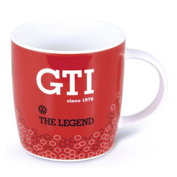 VW GTI kaffekop ''The Legend'' rd, 370 ml