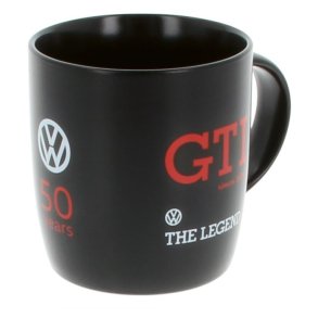 VW GTI kaffekop 50-�rs ''The Legend'' sort, 370 ml