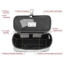 Toilettaske / kosmetiktaske, bl