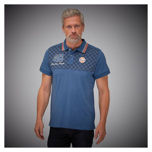 Gulf Racing Polo bl M