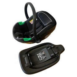 Welldon WD033 autostol inkl. i-size base gr. 0+