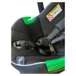 Welldon WD033 autostol inkl. i-size base gr. 0+