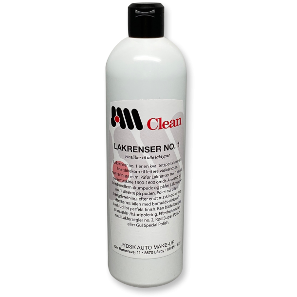 Lakrenser no. 1, 500ml.