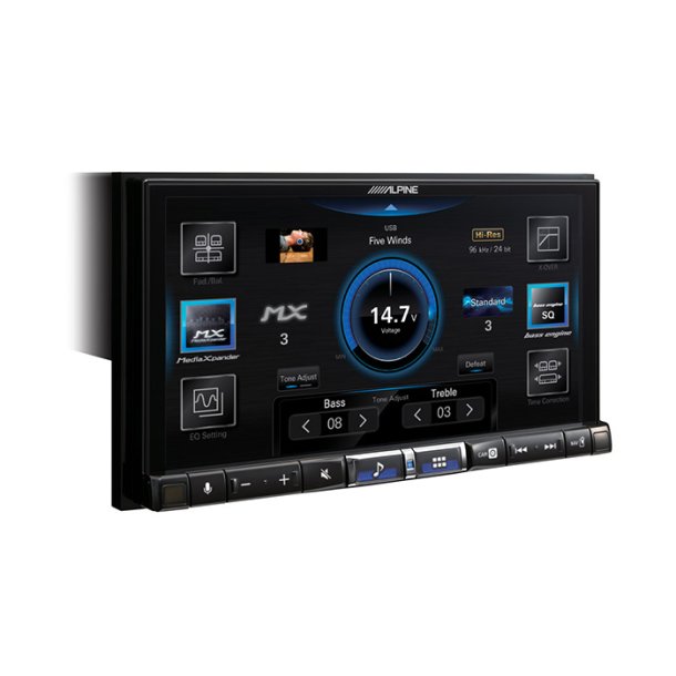 Alpine ILX-705DM Trdls Apple Carplay 2-DIN 7"