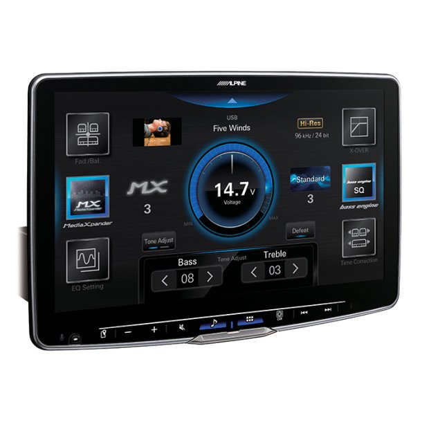 Alpine Halo11 iLX-F115D Apple Carplay, Android