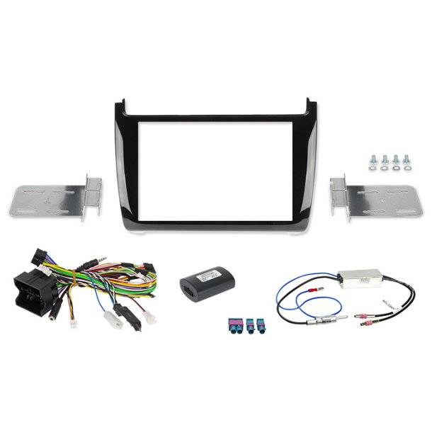 2-DIN 8" kit til VW Polo 5/GTI 2014->