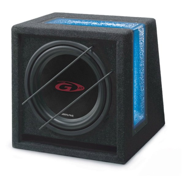 Alpine 10" subwoofer basreflekssystem - SBG-1044BR