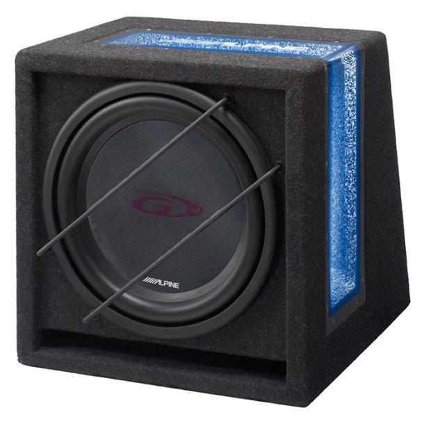 Alpine 12" subwoofer i Kabinet 2ohm