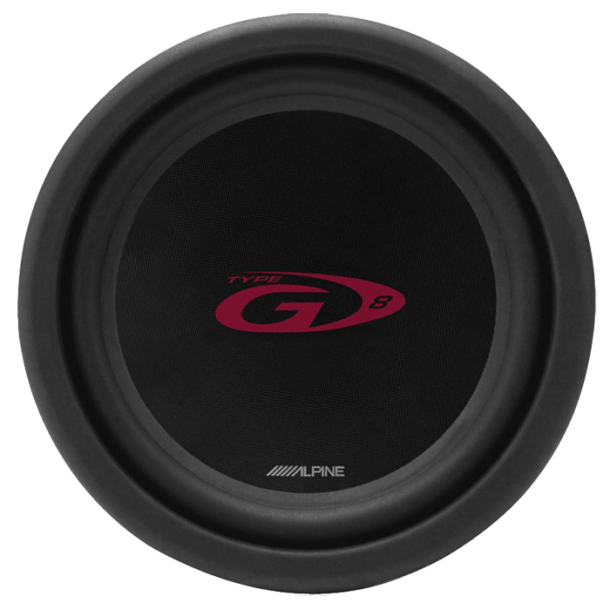 Alpine 8" subwoofer g-serie