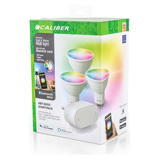 Caliber GU10 Smart Home starter pack LED-prer