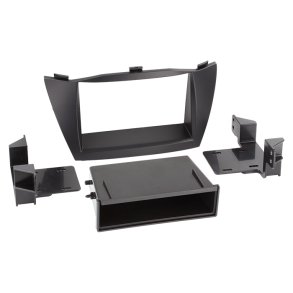 2-DIN radioramme m/lomme Hyundai IX35 2010- sort