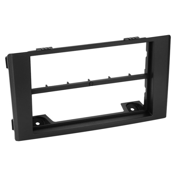 2-DIN radioramme med midterstang Iveco Daily sort