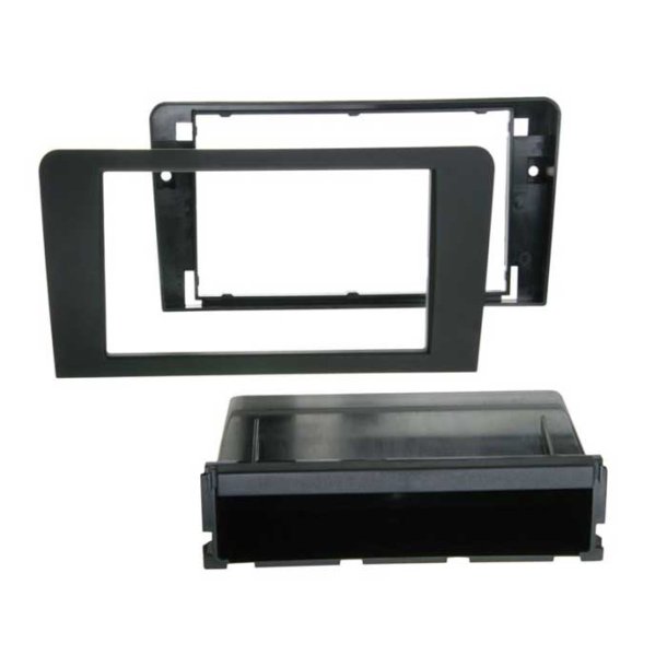 Radioramme 2-DIN Audi A3 03-/07- sort