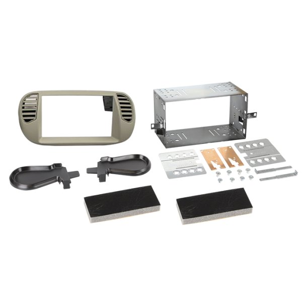 2-DIN radioramme Fiat 500 10/2007-07/2015 perlegr