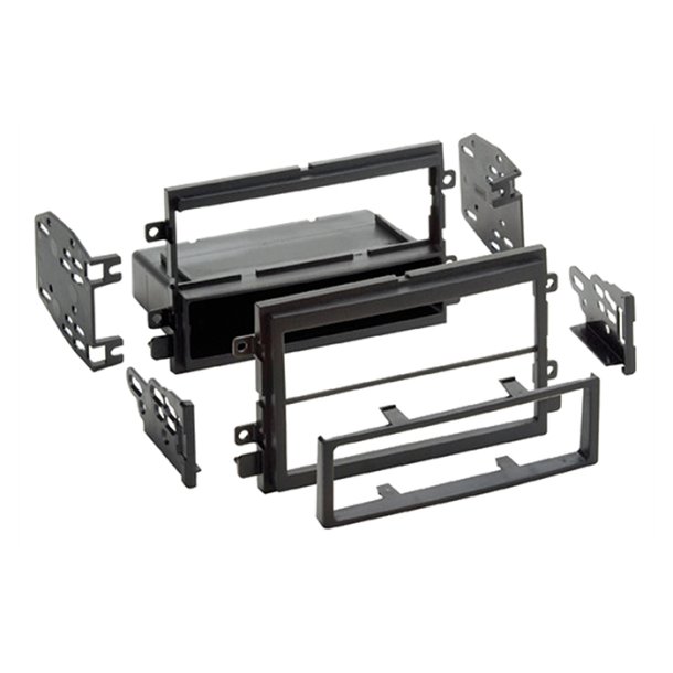 2-DIN radioramme m/lomme Ford/Lincoln/Mercury sort