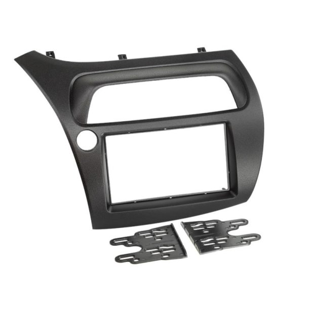 2-DIN kit Honda Civic 06-11, sort