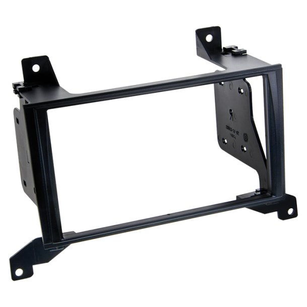 2-DIN radioramme Hyundai Santa Fe 2009- sort