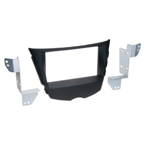 2-DIN radioramme Hyundai Veloster 2011- sort