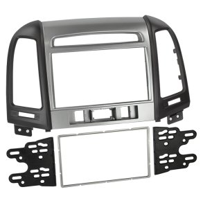 2-DIN radioramme Hyundai Santa Fe 2006- sort