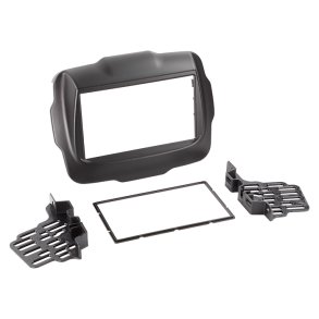 2-DIN radioramme Jeep Renegade 2014-2023 sort