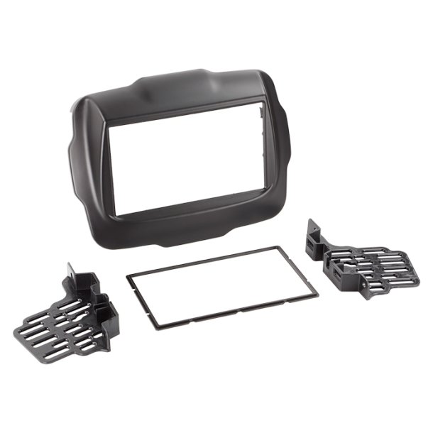 2-DIN radioramme Jeep Renegade 2014-2023 sort