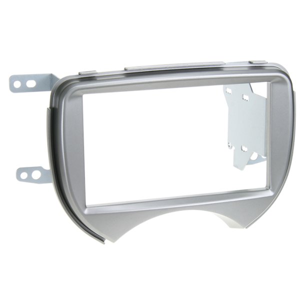 2-DIN radioramme Nissan Micra (K13) 2011 - 2013 slv