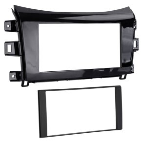 2-DIN radioramme Navara/Alaskan piano sort