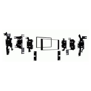 2-DIN radioramme Chevrolet/Nissan forsk. modeller sort