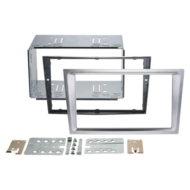 2-DIN radioramme Opel Corsa C(X01) aluminium