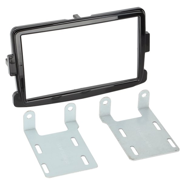 2-DIN radioramme Dacia/Fiat/Nissan/Opel/Renault piano