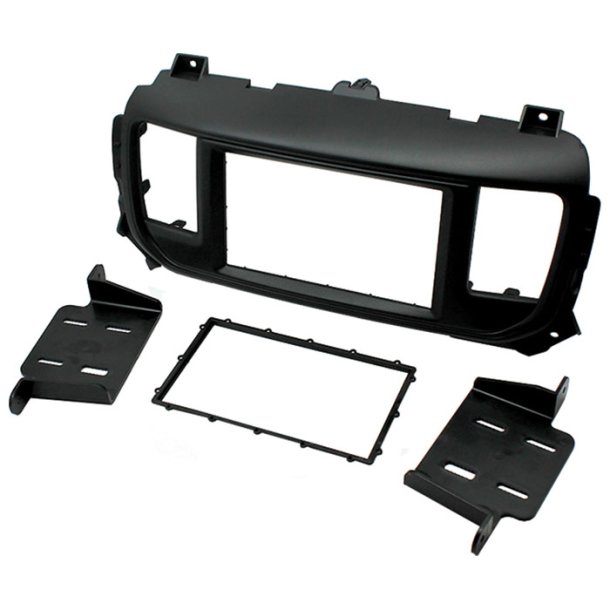 2-DIN radioramme Citroen/Opel/Peugeot/Toyota 2016- sort