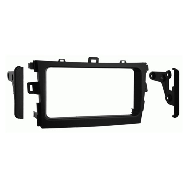 2-DIN radioramme Toyota Corolla 2009-2013 sort