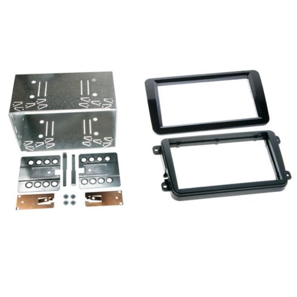 2-DIN kit VW/Seat/Skoda pianosort