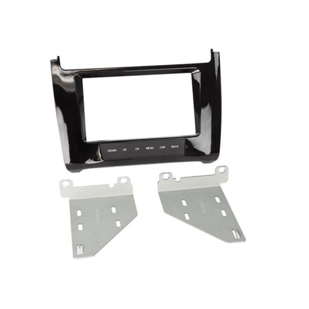 2-DIN kit VW Polo 5 (6c) piano black