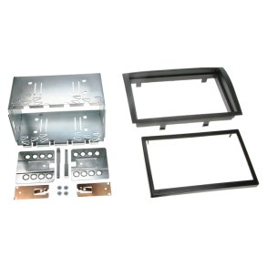 2-DIN radioramme Citroen/Fiat/Opel/Peugeot gummi touch