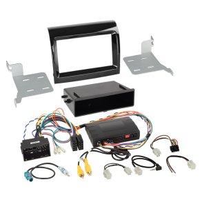 Komplet 2-DIN Kit m. rum Citroen/Peugeot Infodapter